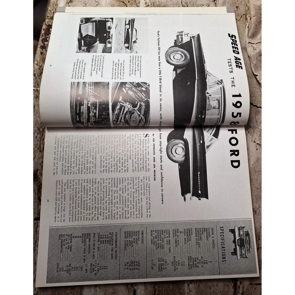 Ford Fairlane Performance Portfolio 1955-1970 Brooklands Books ISBN 1 85520 4584